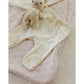 Wrap Top + Footed Pant Set || Ivory - Rylee + Cru | Kids Clothes | Trendy Baby Clothes | Modern Infant Outfits |