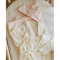 Wrap Top + Footed Pant Set || Ivory - Rylee + Cru | Kids Clothes | Trendy Baby Clothes | Modern Infant Outfits |