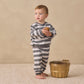OVERSIZED SWEATPANTS || MIDNIGHT STRIPE