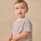 BOXY TEE || VINTAGE STRIPE
