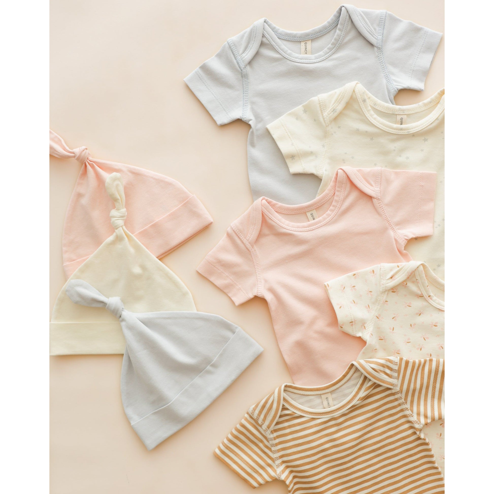 Knotted Baby Hat || Ivory - Rylee + Cru | Kids Clothes | Trendy Baby Clothes | Modern Infant Outfits |