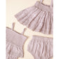 Mae Smocked Top + Bloomer Set || Lavender
