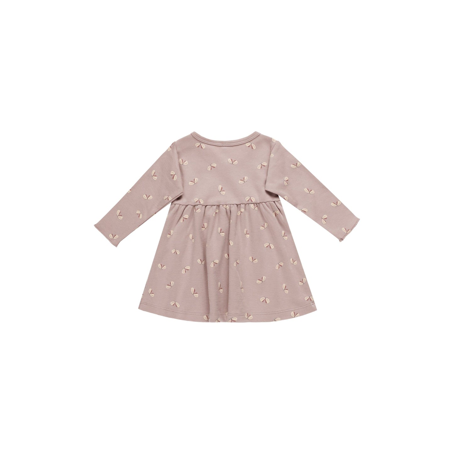 Long Sleeve Baby Dress || Butterflies