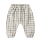 Woven Pant || Blue Plaid