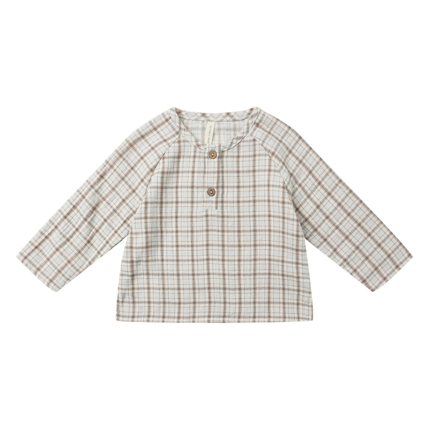 Zion Shirt || Blue Plaid