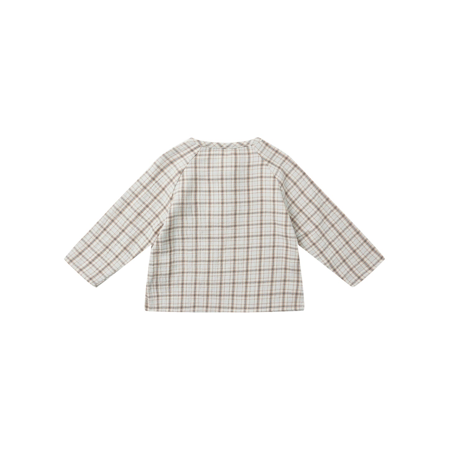 Zion Shirt || Blue Plaid