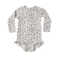 Olivia Rashguard One-Piece || Blue Floral