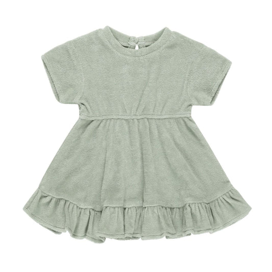 Terry Dress || Sage