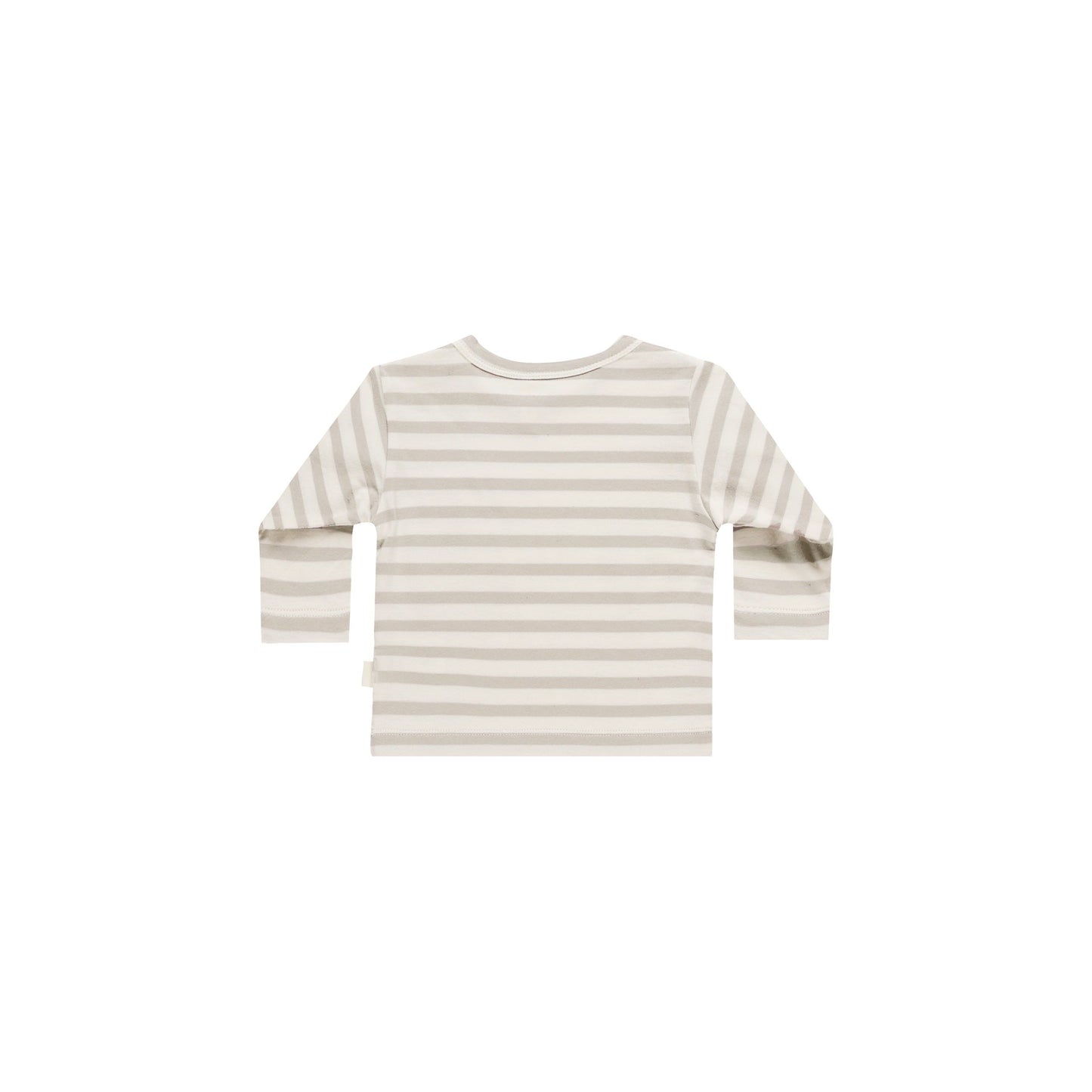 Long Sleeve Pocket Tee || Grey Stripe