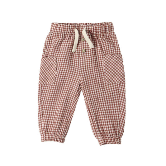 Luca Pant || Red Gingham