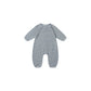 Waffle Long Sleeve Jumpsuit || Ocean Stripe