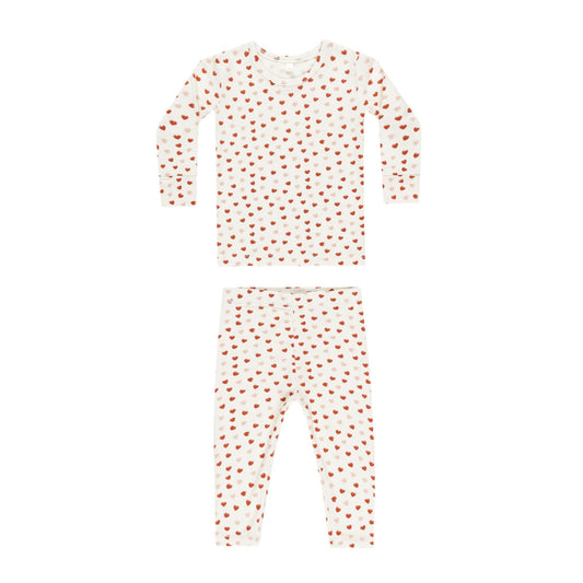 Bamboo Pajama Set || Valentines