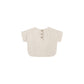 Woven Boxy Top || Cedar Check