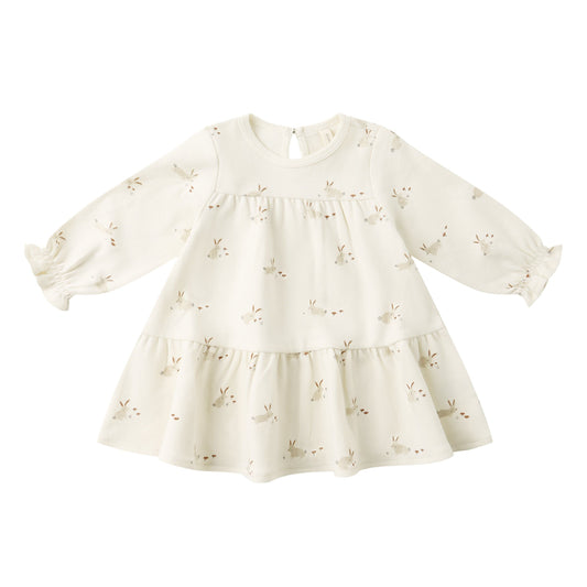 Tiered Jersey Dress || Bunnies