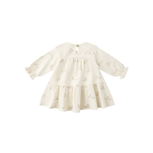 Tiered Jersey Dress || Bunnies