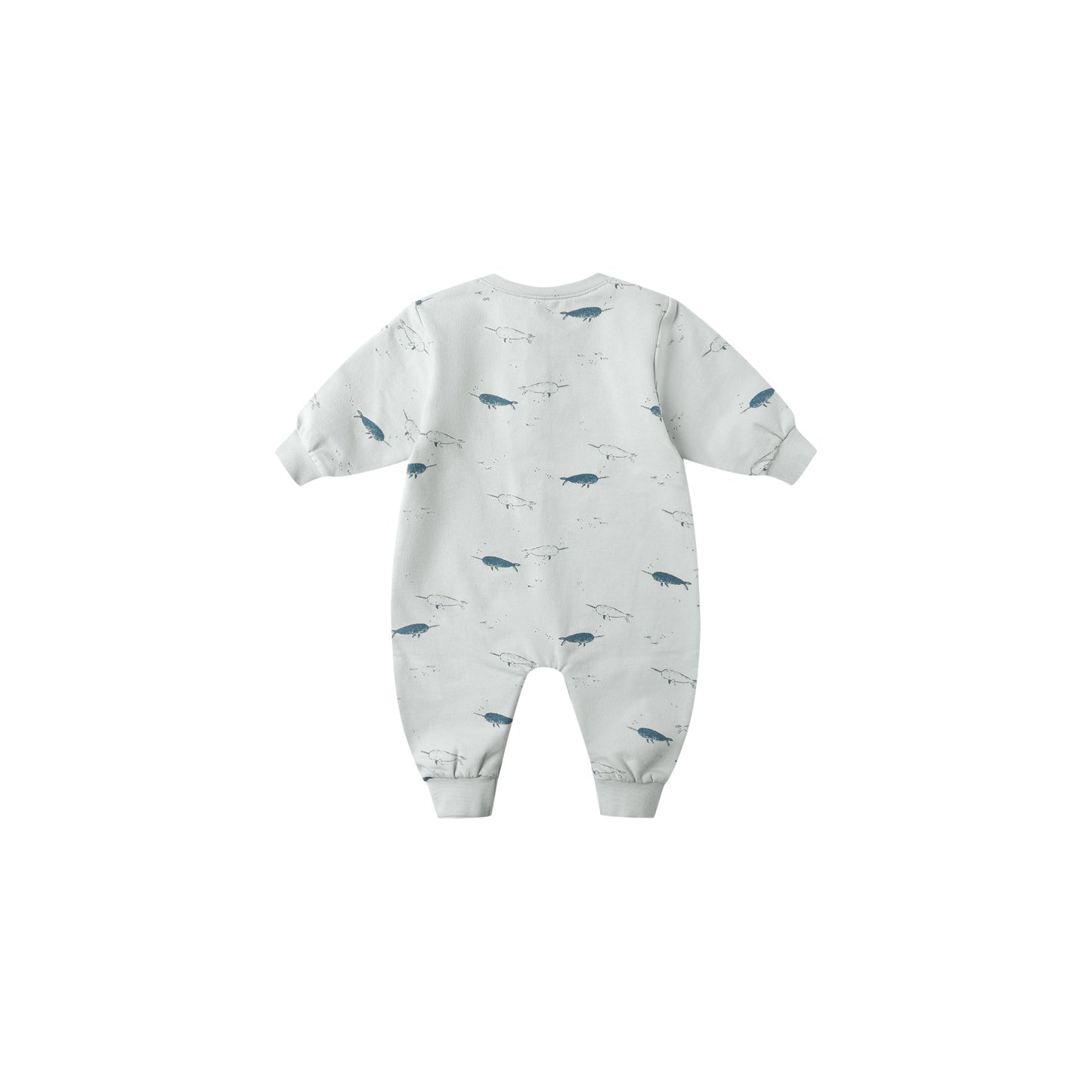 Long Sleeve Romper || Narwhals