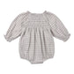 Eden Romper II Blue Gingham