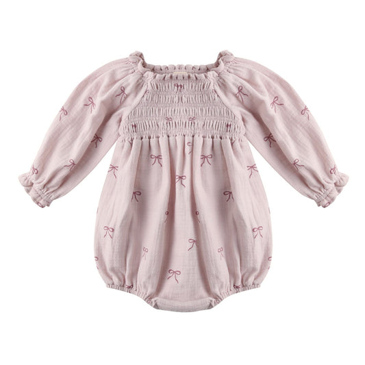Eden Romper || Bows