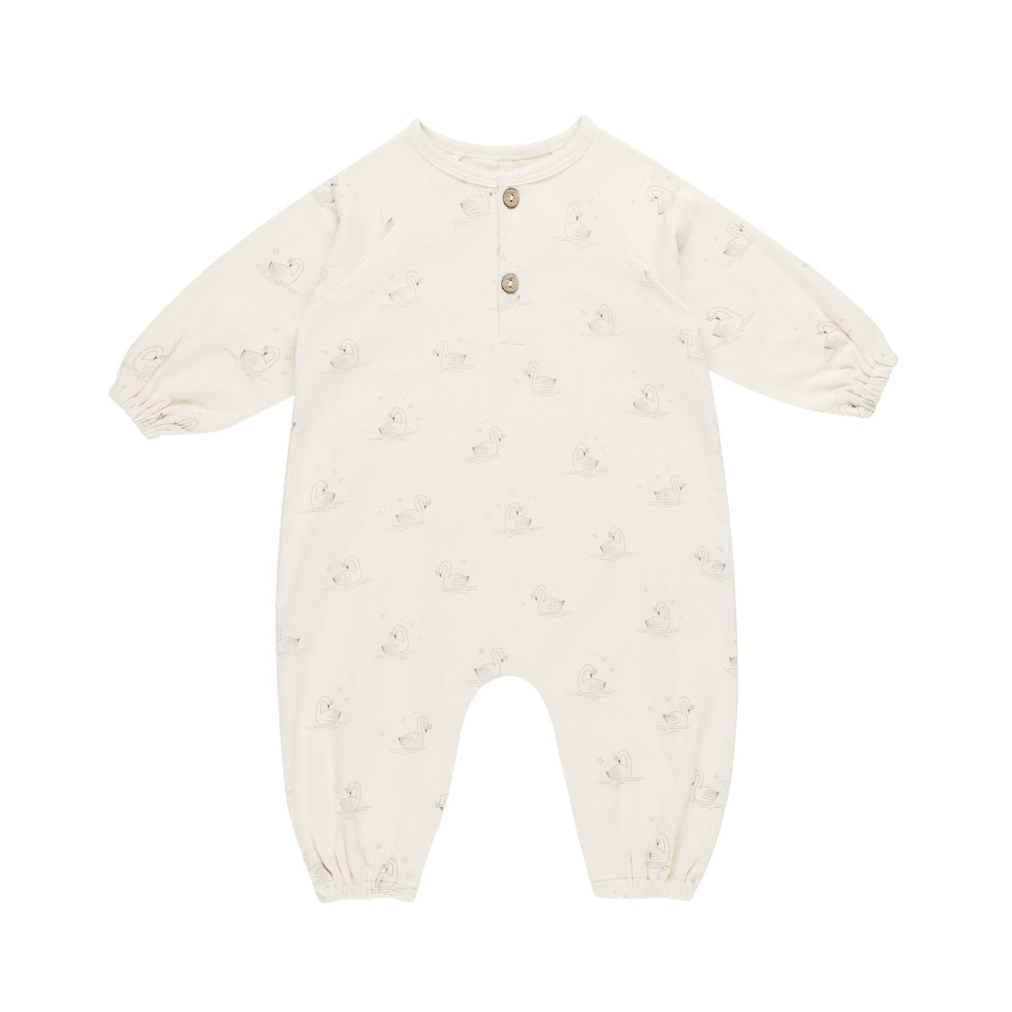 Henley Bubble Jumpsuit || Swans