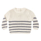 Rex Sweater II Slate Stripe