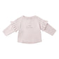 Ruffle Long Sleeve Tee || Wild Flower