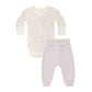 SIDE SNAP BODYSUIT + PANT SET || FLORET