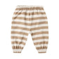 Oversized Sweatpants || Gold Stripe