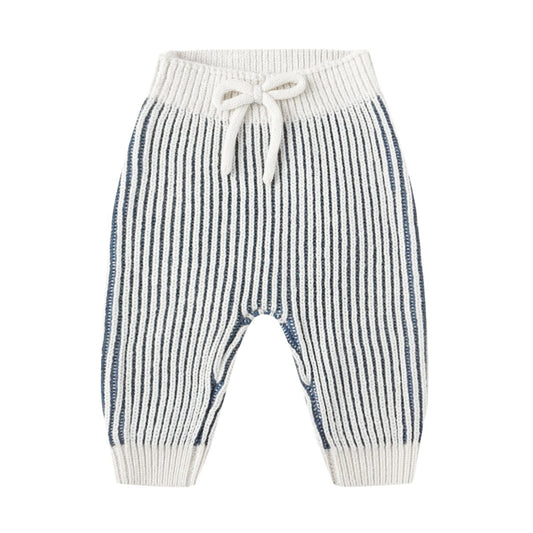 Chunky Knit Pant || Ocean
