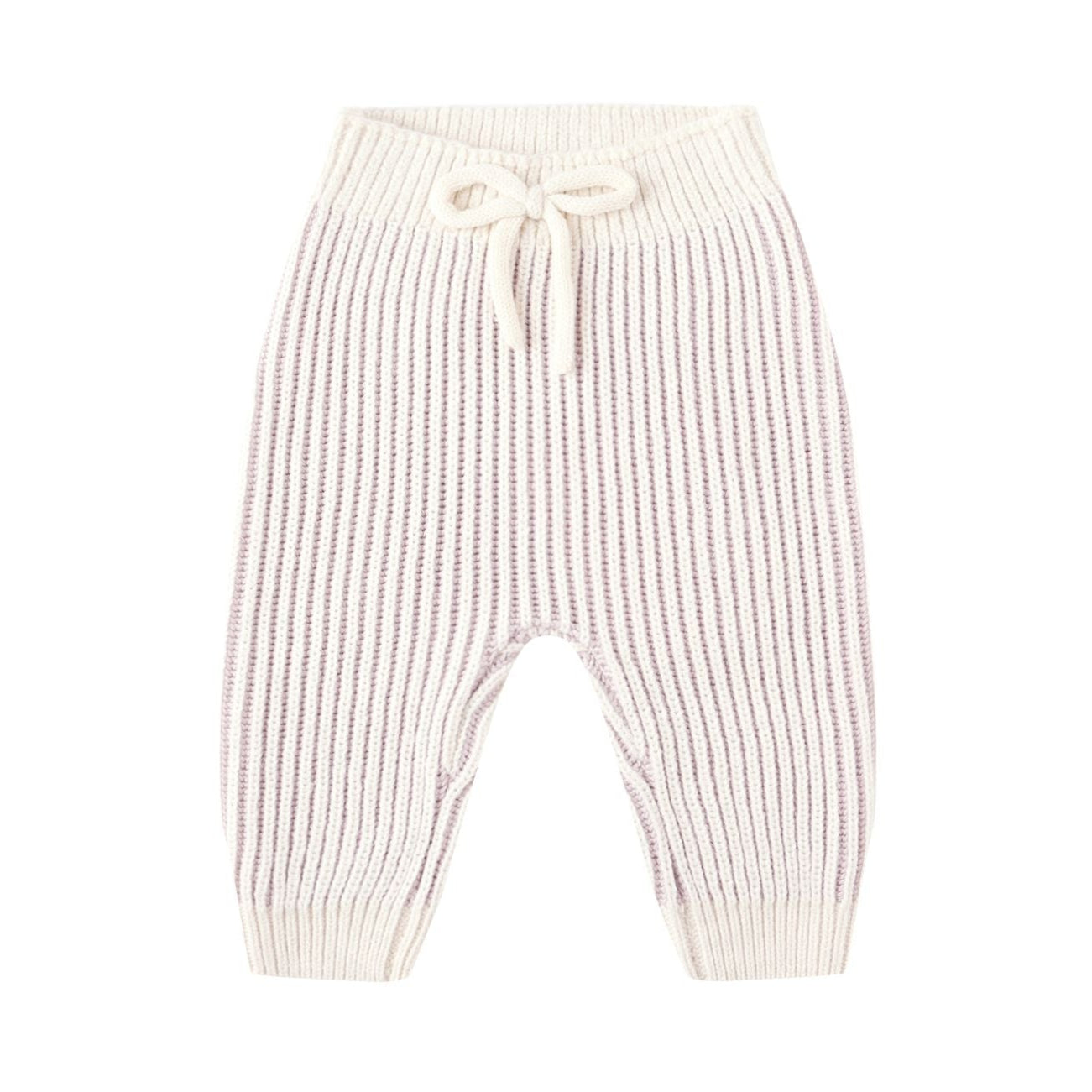Chunky Knit Pant || Lilac