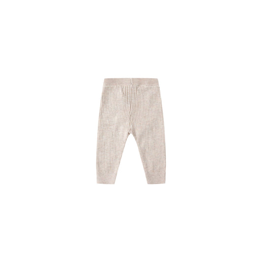 Rib Knit Legging || Heathered Oatmeal