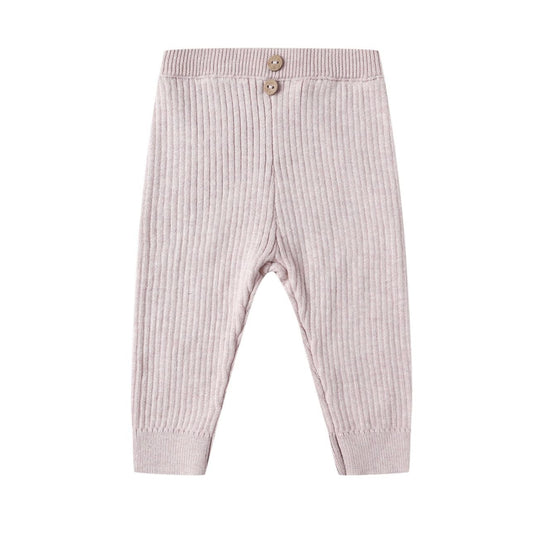 Rib Knit Legging || Lilac
