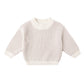 Relaxed Knit Sweater || Lilac