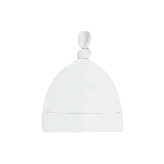 Knotted Baby Hat || Fog - Rylee + Cru | Kids Clothes | Trendy Baby Clothes | Modern Infant Outfits |