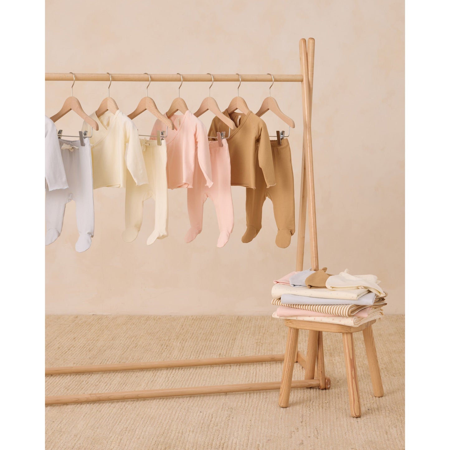 Knotted Baby Hat || Ivory - Rylee + Cru | Kids Clothes | Trendy Baby Clothes | Modern Infant Outfits |