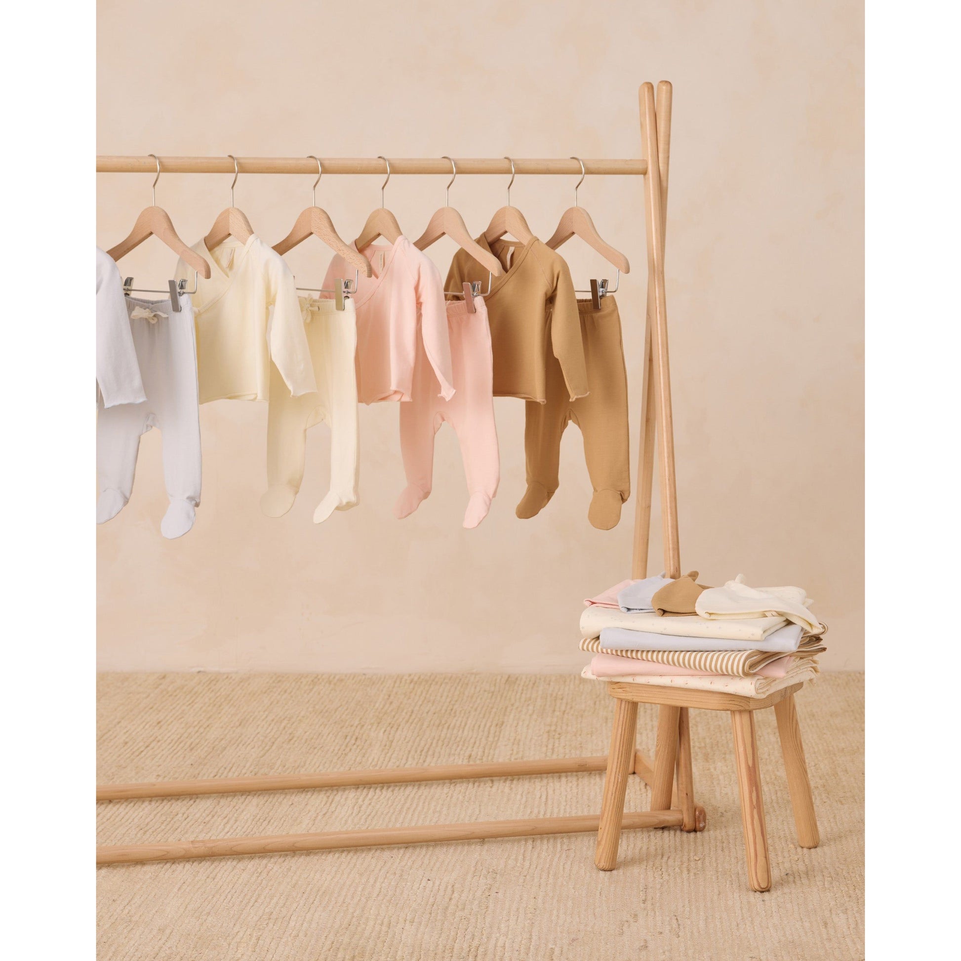 Knotted Baby Hat || Ivory - Rylee + Cru | Kids Clothes | Trendy Baby Clothes | Modern Infant Outfits |
