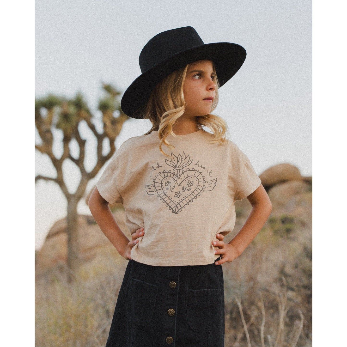 Boxy Tee || Wild Heart