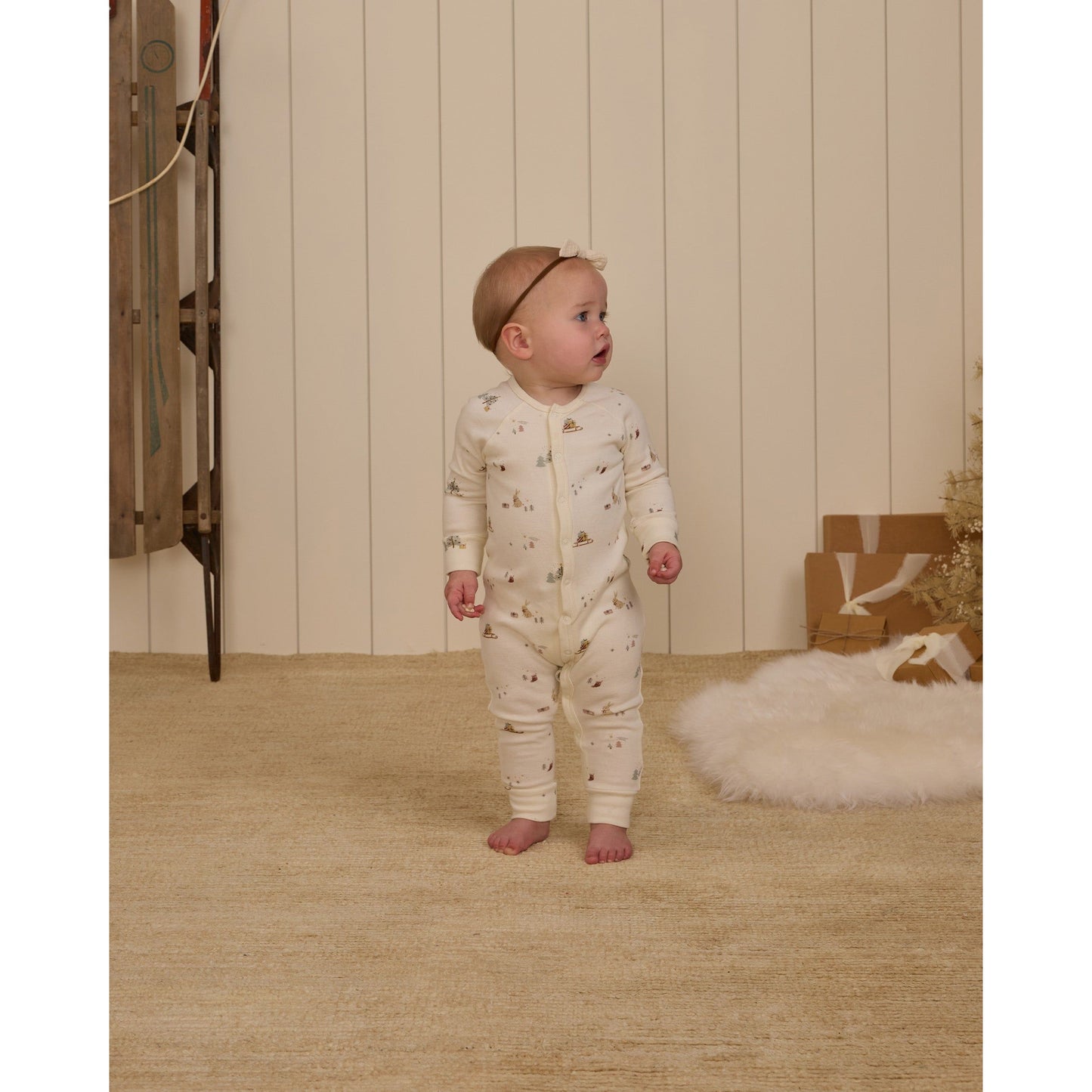 Organic Long John Pajamas || Presents