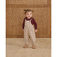 Vintage Overall || Burgundy Stripe