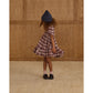 India Dress || Burgundy Plaid