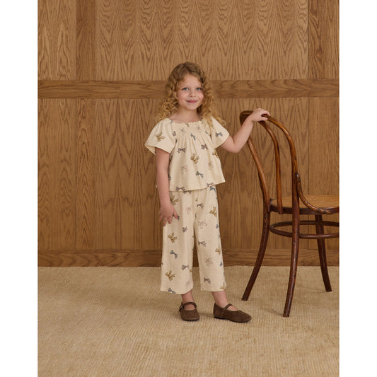 Wide Leg Pant || Bows