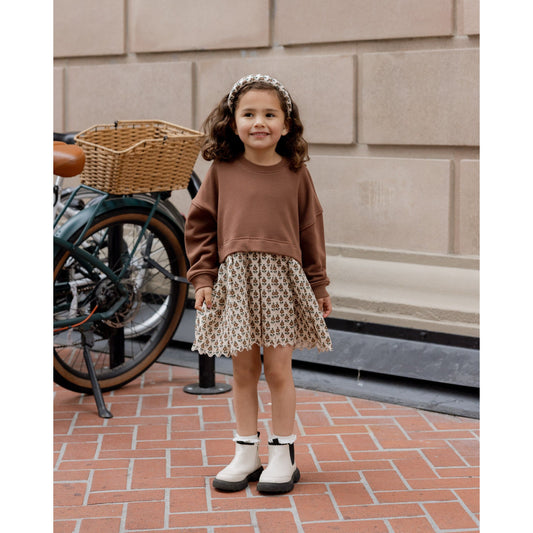 Sweatshirt Dress || Harvest Floral