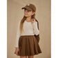 Pleated Mini Skirt || Rustic Plaid