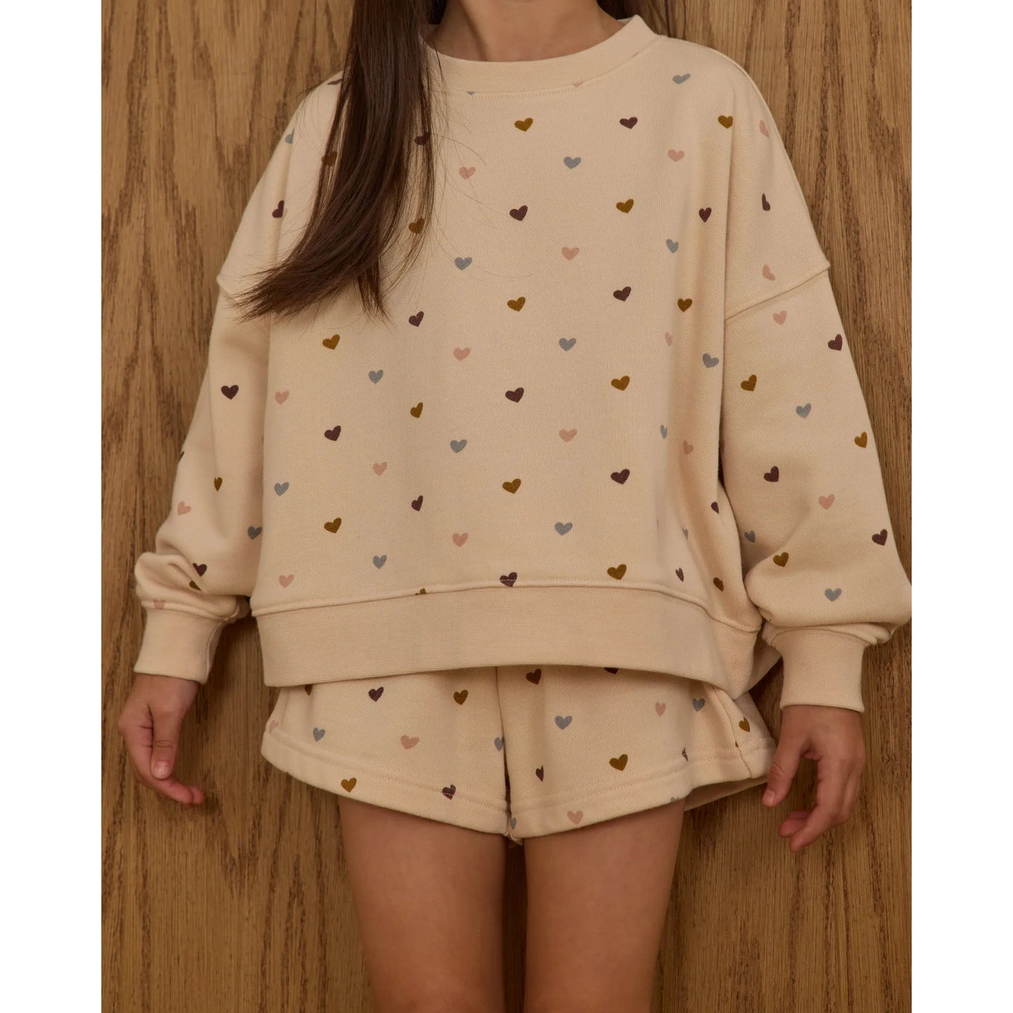 Boxy Pullover || Hearts