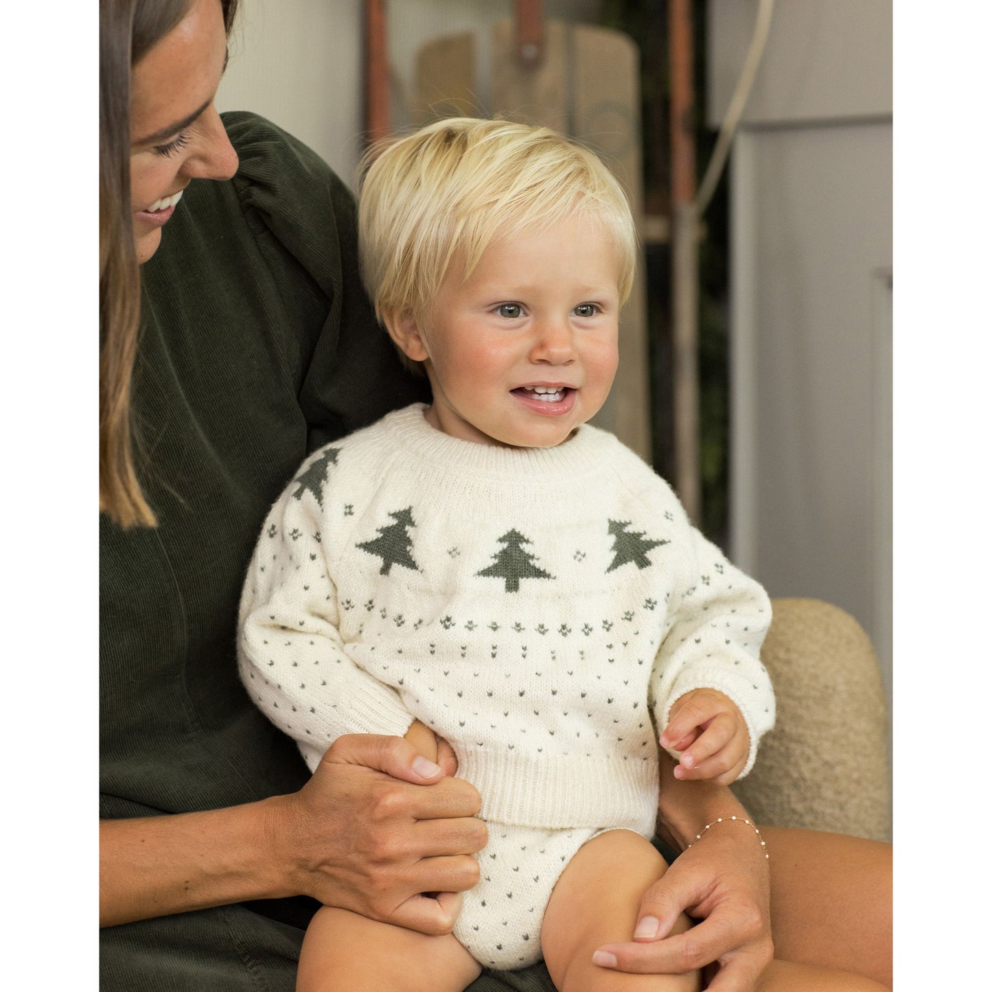 Fair Isle Sweater || Trees