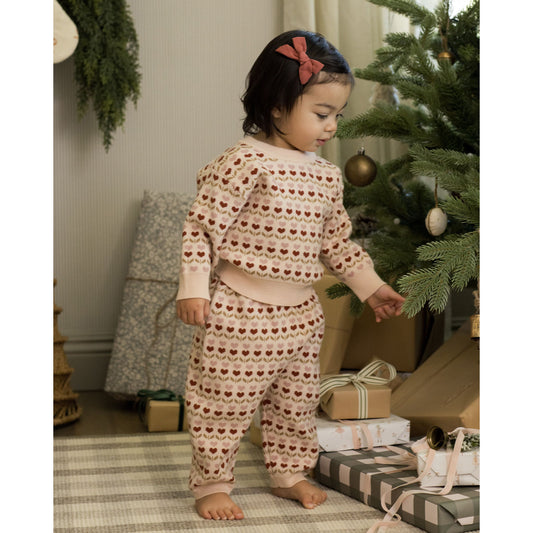 Knit Pant || Ruby Hearts