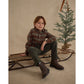 Pocketed Flannel Shirt || Holiday Plaid
