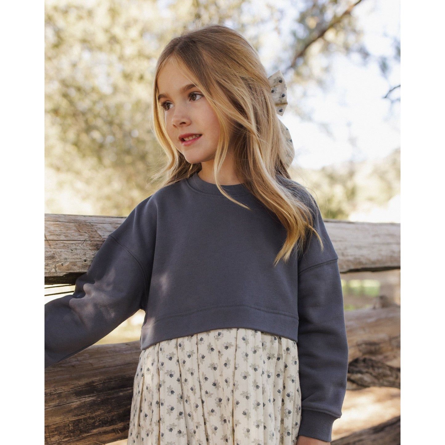 Sweatshirt Dress II Vintage Fleur