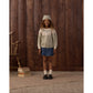 Pleated Denim Skirt II Indigo