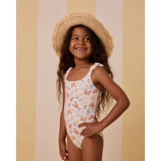 Scrunch One-Piece || Nautical