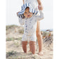 Floppy Swim Hat Navy Stripe - Rylee + Cru | Kids Clothes | Trendy Baby Clothes | Modern Infant Outfits |